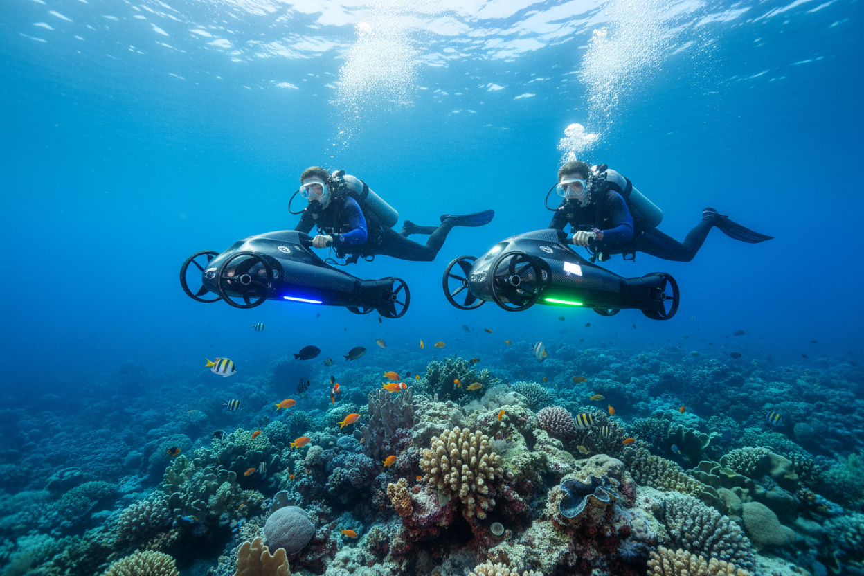סקוטרים תת ימיים: יתרונות ושיקולים לפני רכישה | סקירה 2025