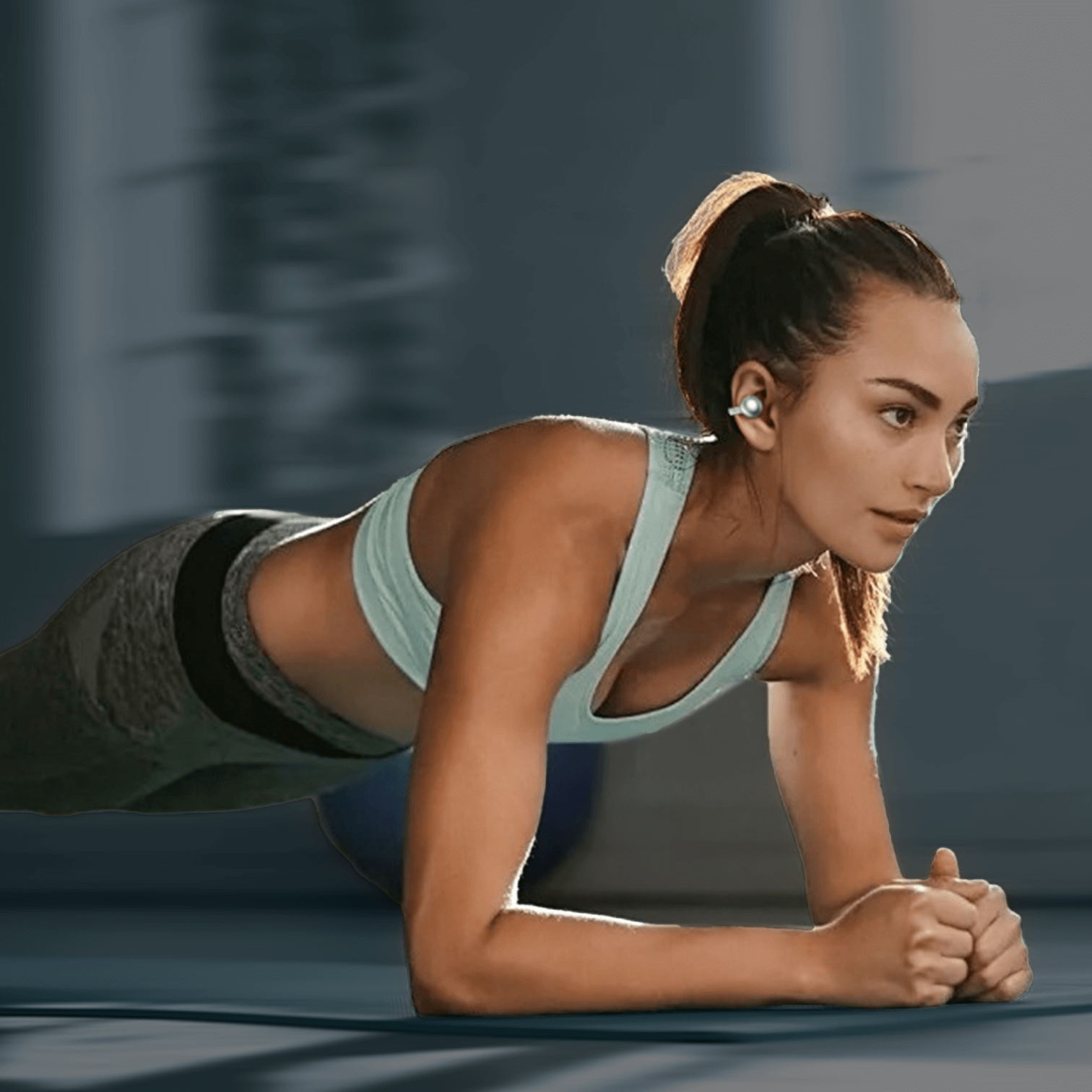 Mojawa StarClip Open Ear Wireless Earbuds אוזניות אלחוטיות בטכנולוגית הולכת שמע בצבע כסוף