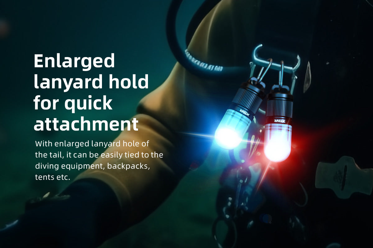 XTAR SD1 Diving Beacon מיני מבזק/פלאש צלילה - דוגית