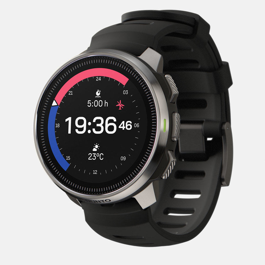 SUUNTO Ocean Steel Black שעון כושר ומחשב צלילה מתקדם בצבע שחור כסוף