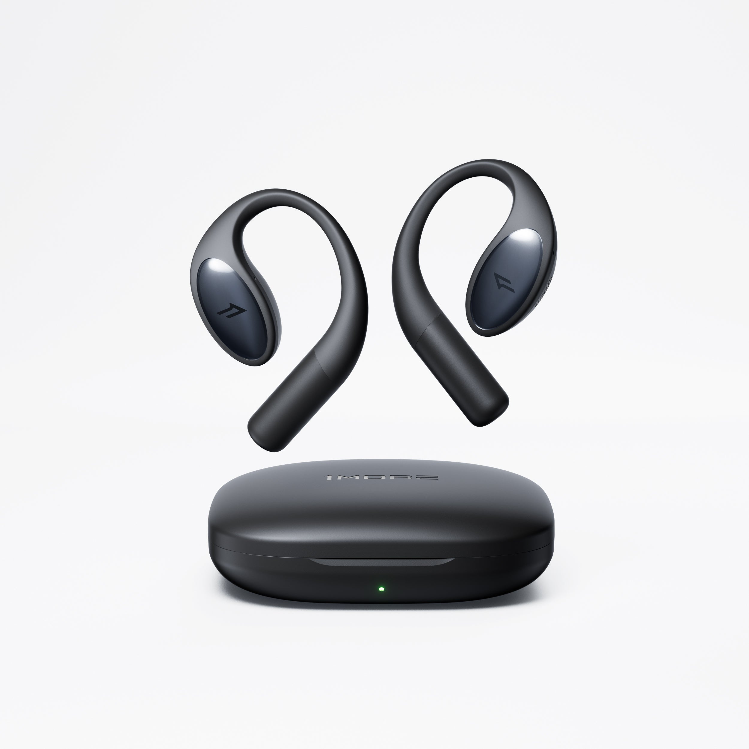 1MORE Open Earbuds S51 אוזניות ספורט בטכנולוגיית אוזן פתוחה בצבע שחור