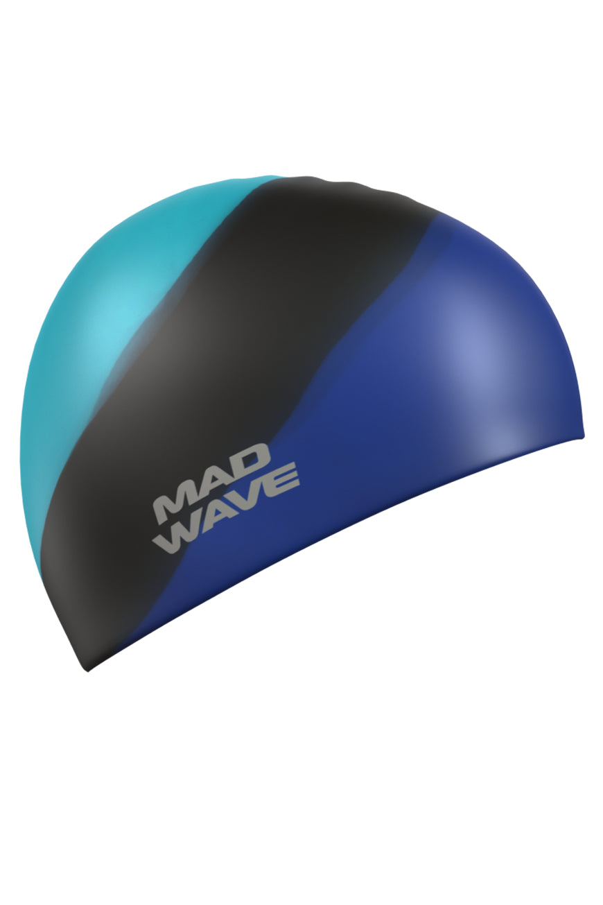 MAD WAVE Multi adult big כובע שחיה גדול