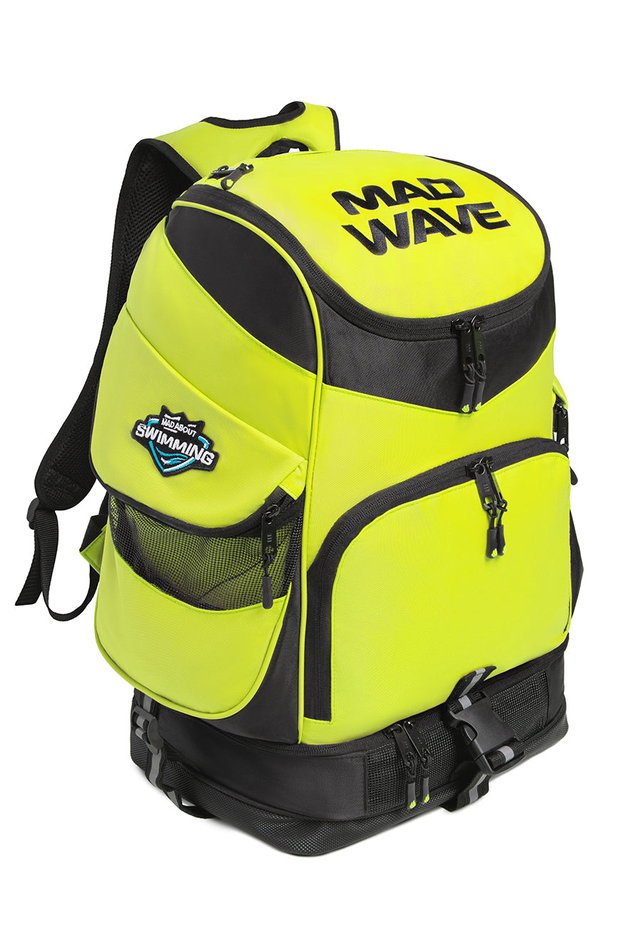 MAD WAVE Backpack Mad Team תיק גב לציוד שחייה וטריאתלון - דוגית