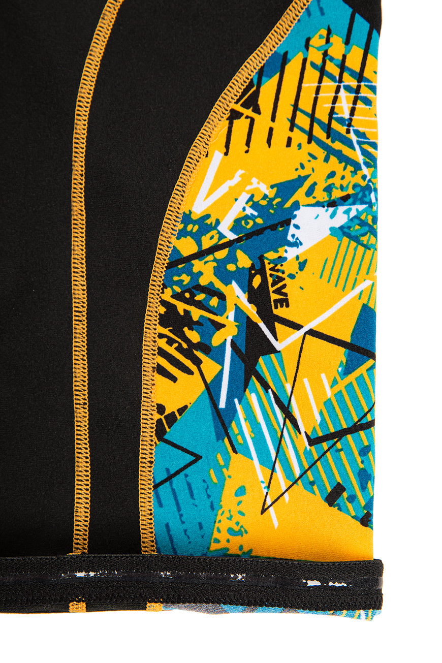 MAD WAVE Spurt PBT H2 Black בגד ים מכנס שחייה לגברים