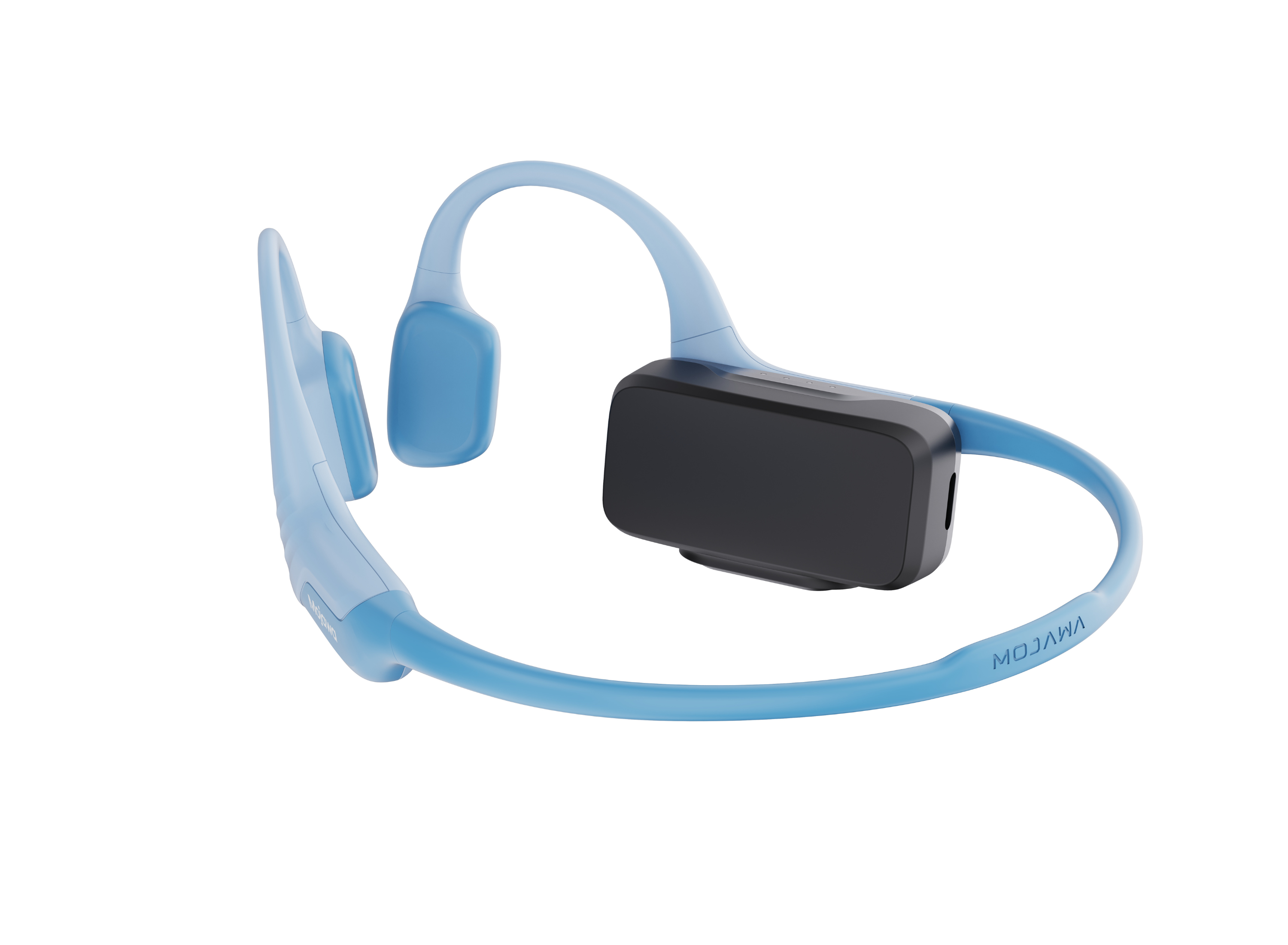 MOJAWA Purra Swim Pro Blue Bone Conduction Earphone אוזניות שחייה וספורט אלחוטיות בטכנולוגיית הולכת עצם בצבע כחול(Copy)