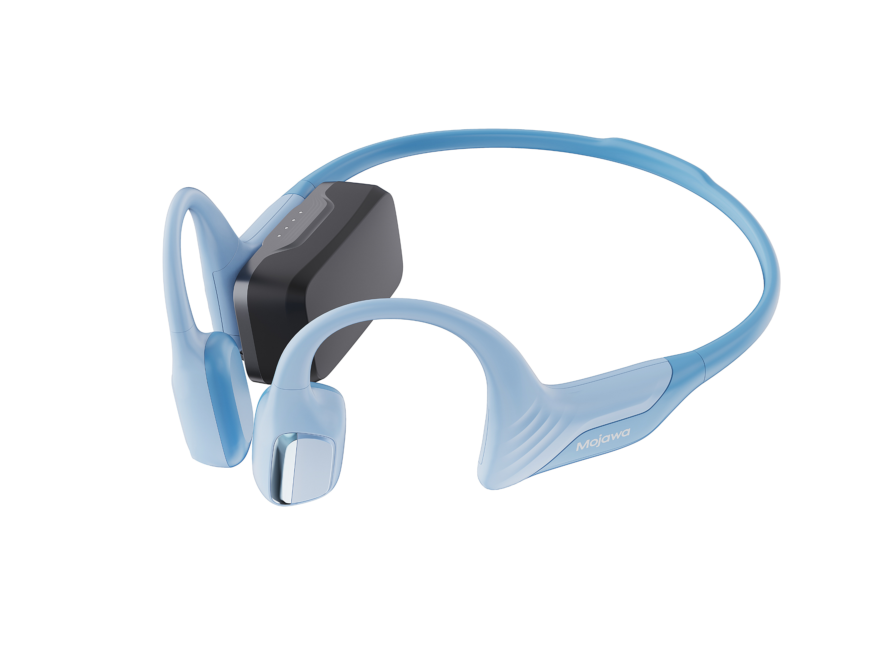 MOJAWA Purra Swim Pro Blue Bone Conduction Earphone אוזניות שחייה וספורט אלחוטיות בטכנולוגיית הולכת עצם בצבע כחול(Copy)