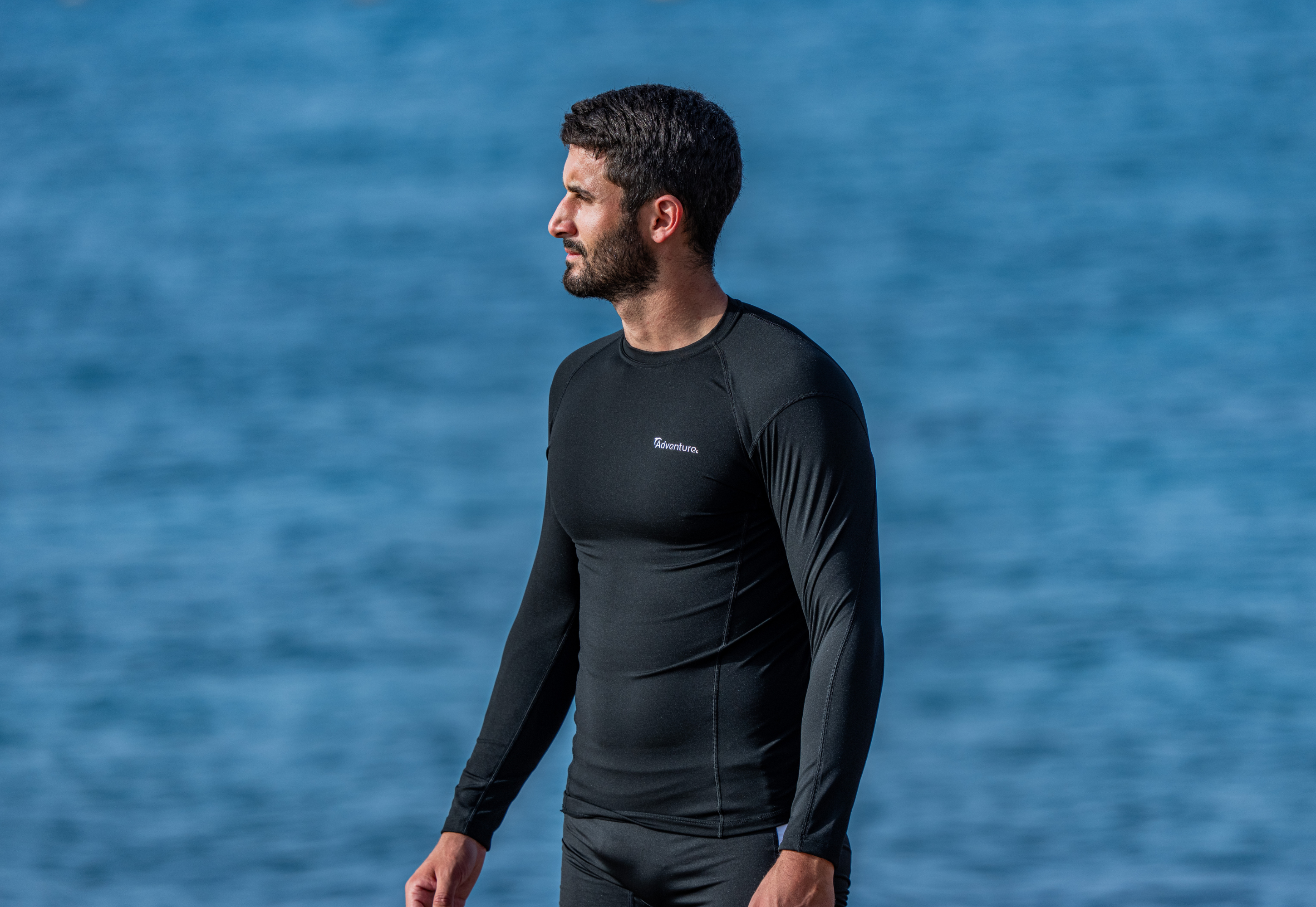 ADVENTURE Swimming Thermic Shirt חולצה טרמית ארוכה לשחייה וספורט ימי