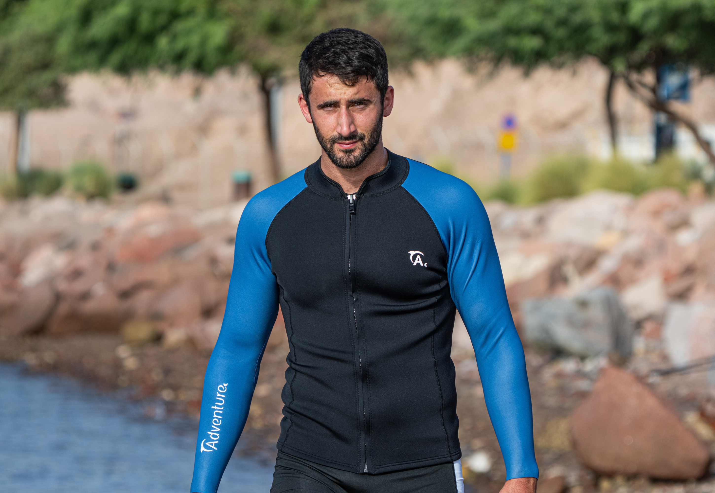 ADVENTURE 2mm Neo Jacket Black / Navy ג'קט נאופרן בעובי 2 מ"מ