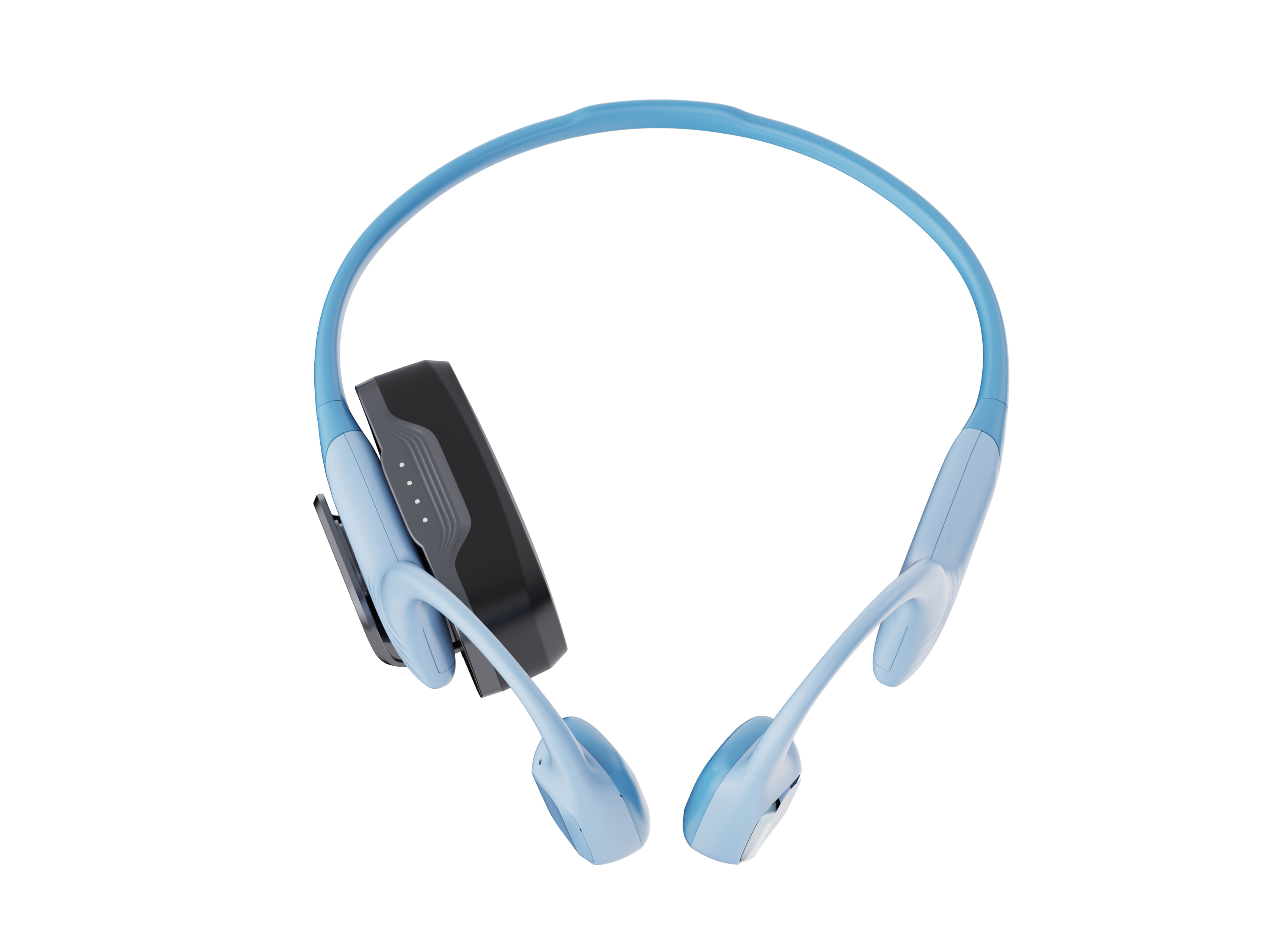 MOJAWA Purra Swim Pro Blue Bone Conduction Earphone אוזניות שחייה וספורט אלחוטיות בטכנולוגיית הולכת עצם בצבע כחול(Copy)