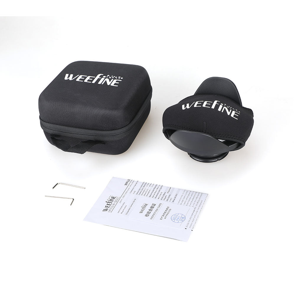 WEEFINE WFL02X Underwater Ultra Wide Angle Conversion Lens עדשה רחבה רטובה - דוגית