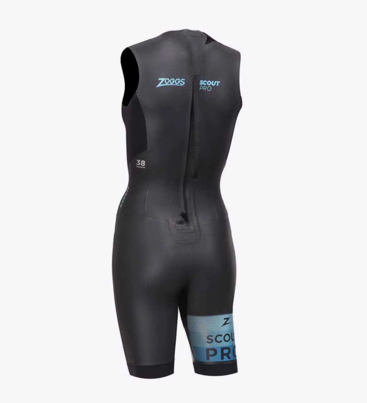 ZOGGS SCOUT Pro Shorty Woman חליפת שחייה וספורט ימי ללא שרוולים לנשים - דוגית