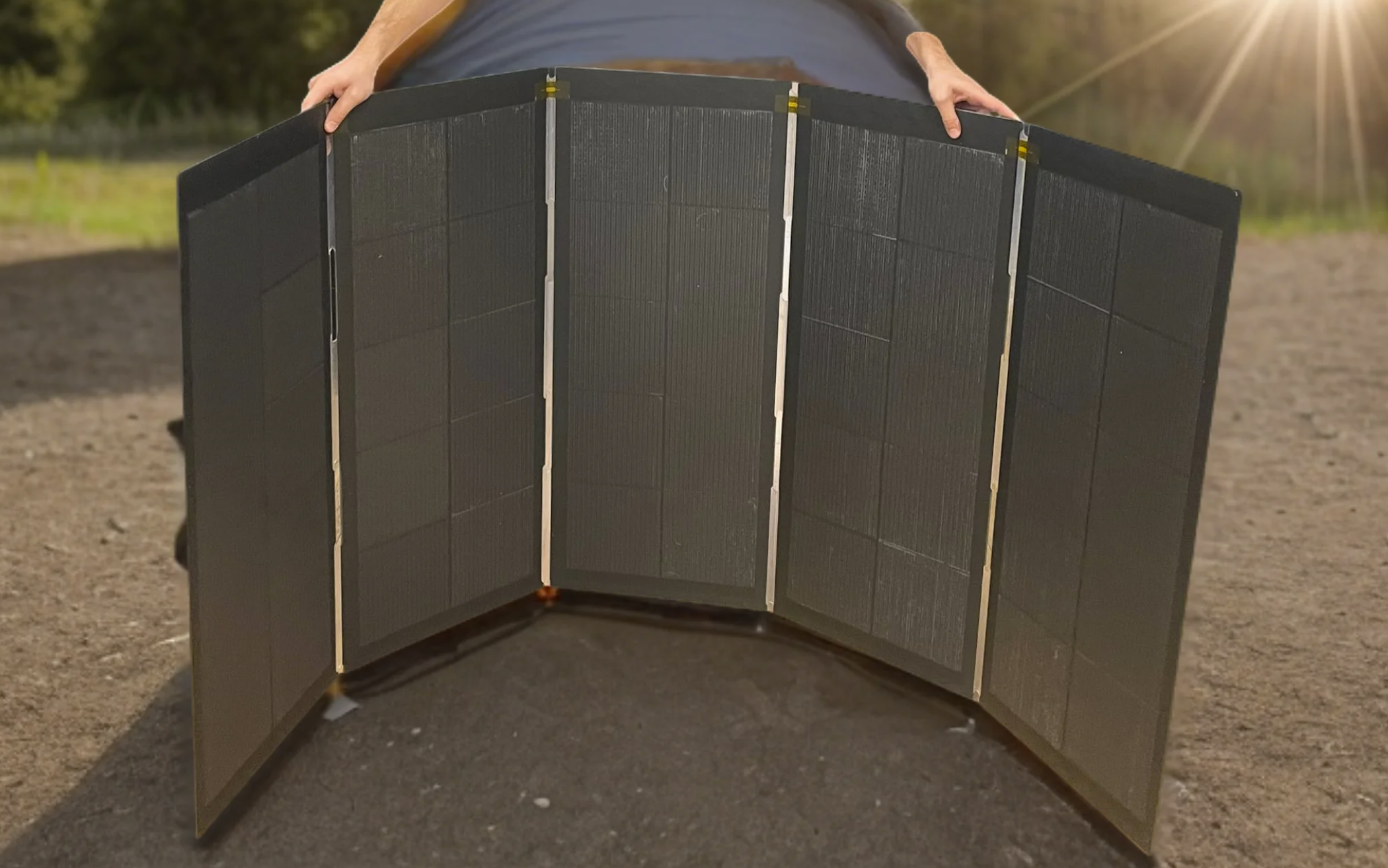 APOLLO SolaRide 200W פאנל סולארי נייד ומתקפל