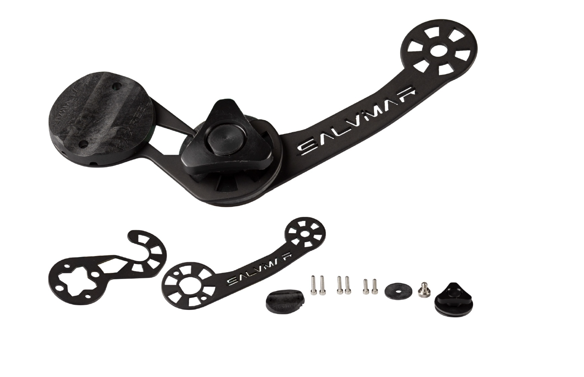 SALVIMAR Camera bracket mount Salvimar X action cam in aluminum תושבת כפולה לאביזרי צילום לרובי סלבימר