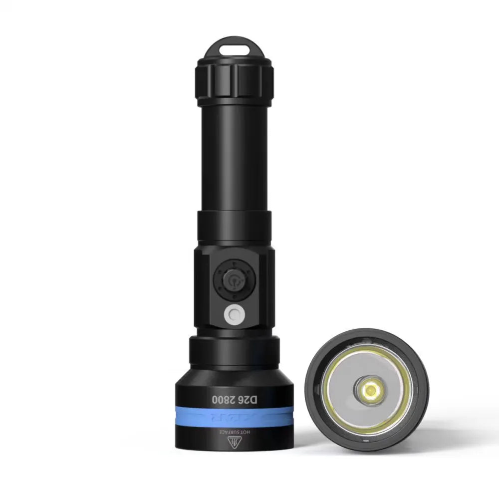 XTAR D26 2800 Set פנס צלילה