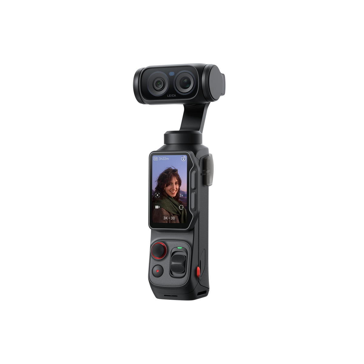 Insta360 Luna Ultra 8K מצלמת גימבל עדשה כפולה - דוגית