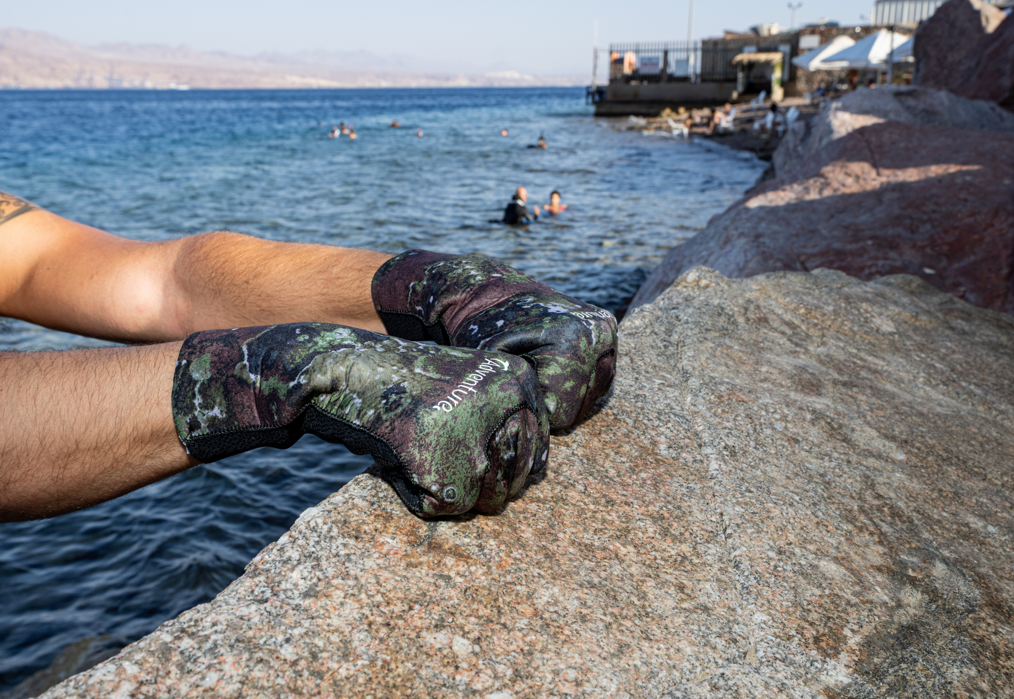 ADVENTURE 2mm Camo Gloves כפפות צלילה נאופרן בעובי 2 מ"מ