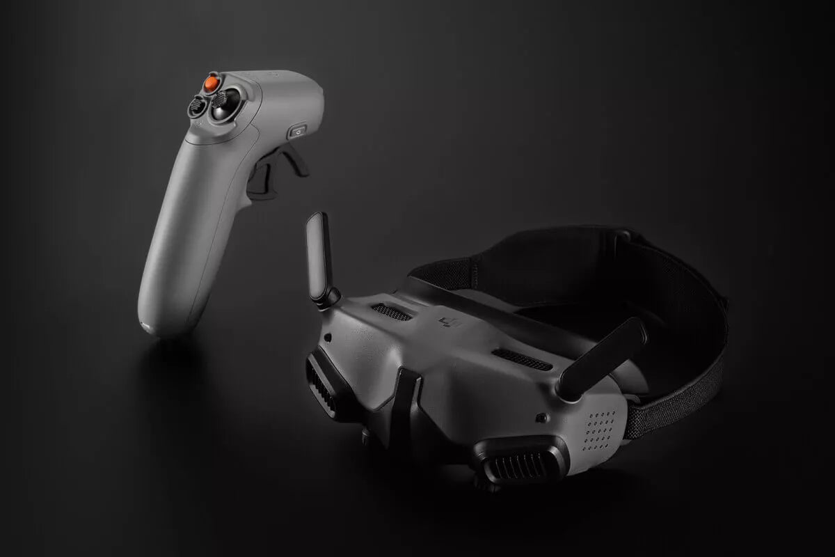 DJI Goggles 2 & DJI RC Motion 2 משקפי הטסה ושלט יד לשליטה על רחפן