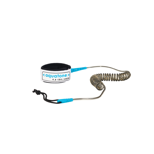 AQUATONE Sup Coil Leash 9.0 רצועה/ליש לסאפ באורך 9 פיט/2.44 מטרים מודל 2025