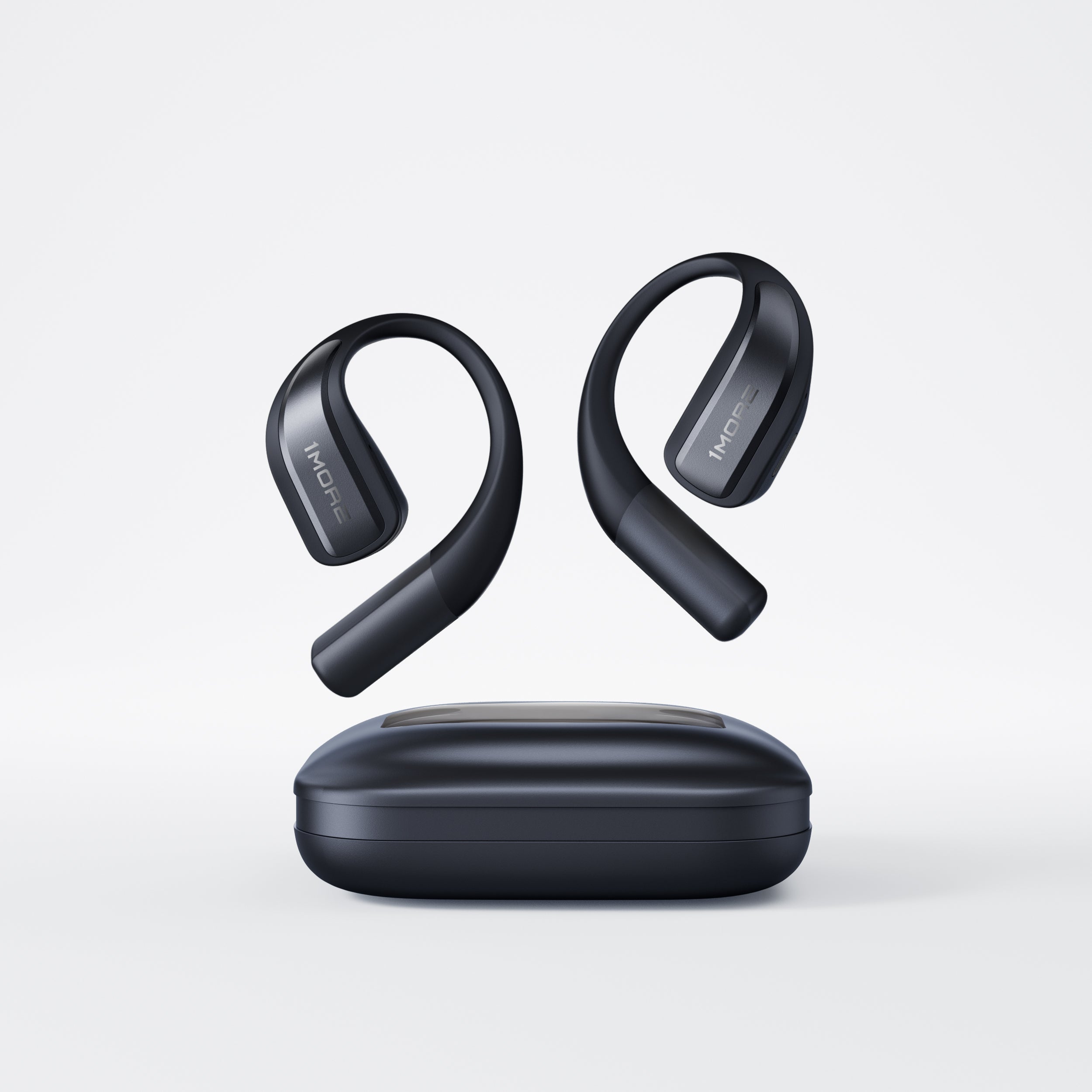 1MORE FIT Open Earbuds S70 אוזניות ספורט בטכנולוגיית אוזן פתוחה בצבע שחור