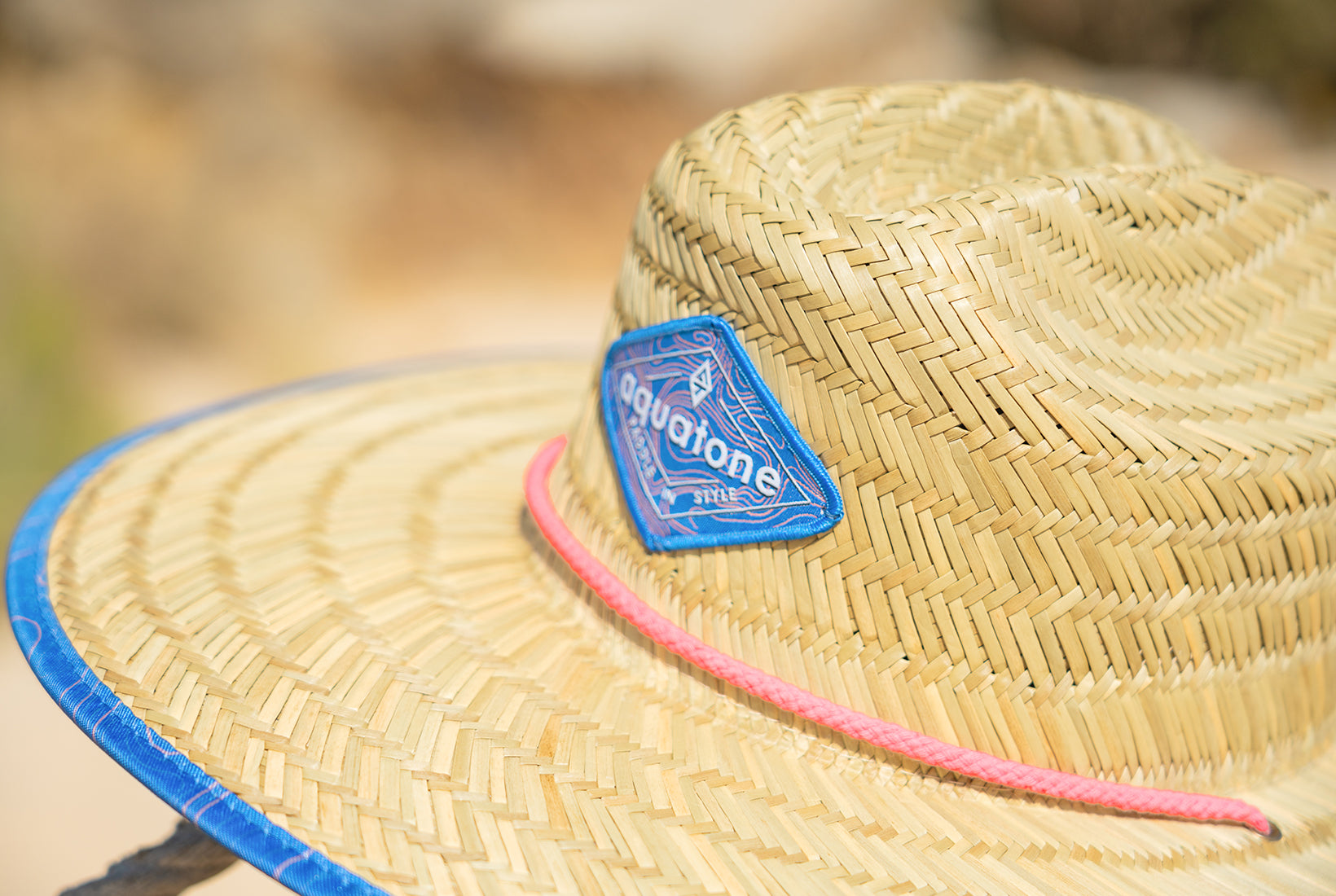 AQUATONE STRAW Outdoor Hat כובע קש - דוגית