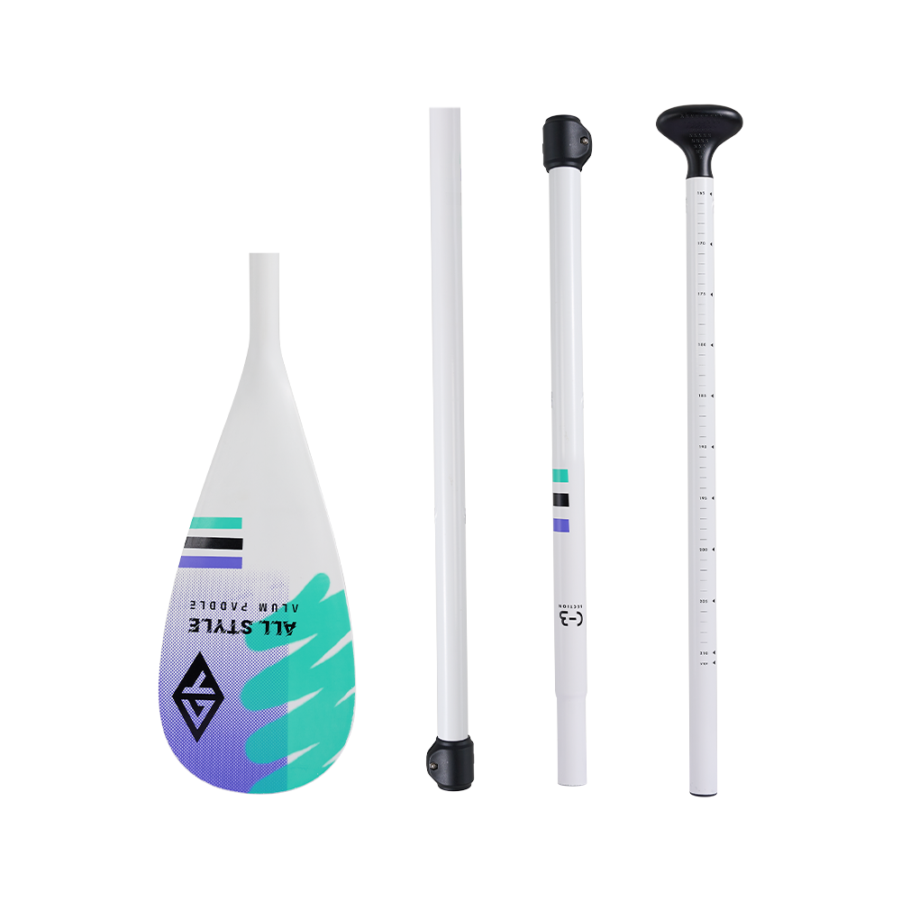 AQUATONE ALLSTYLE Aluminum 4-Sec Paddle משוט אלומניום 4 חלקים - דוגית