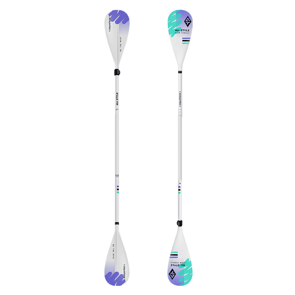 AQUATONE ALLSTYLE Aluminum Double Blade paddle משוט אלומניום עם 2 להבים - דוגית