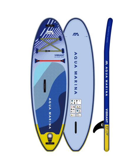 AQUA MARINA Vibrant 8' סאפ מתנפח + משוט לילדים