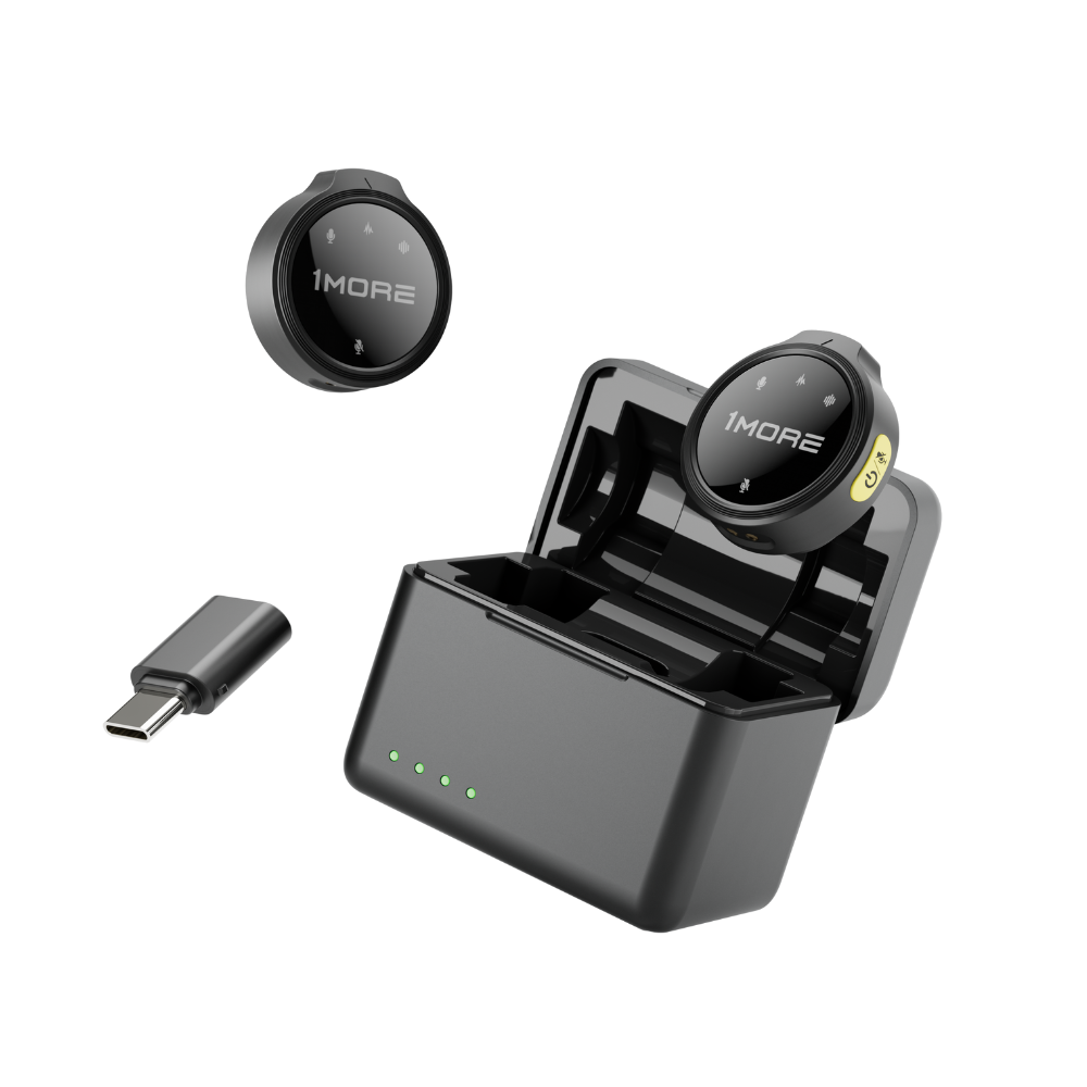 1MORE Pixie Mini Wireless Microphone M100 מיקרופון מיני אלחוטי - דוגית