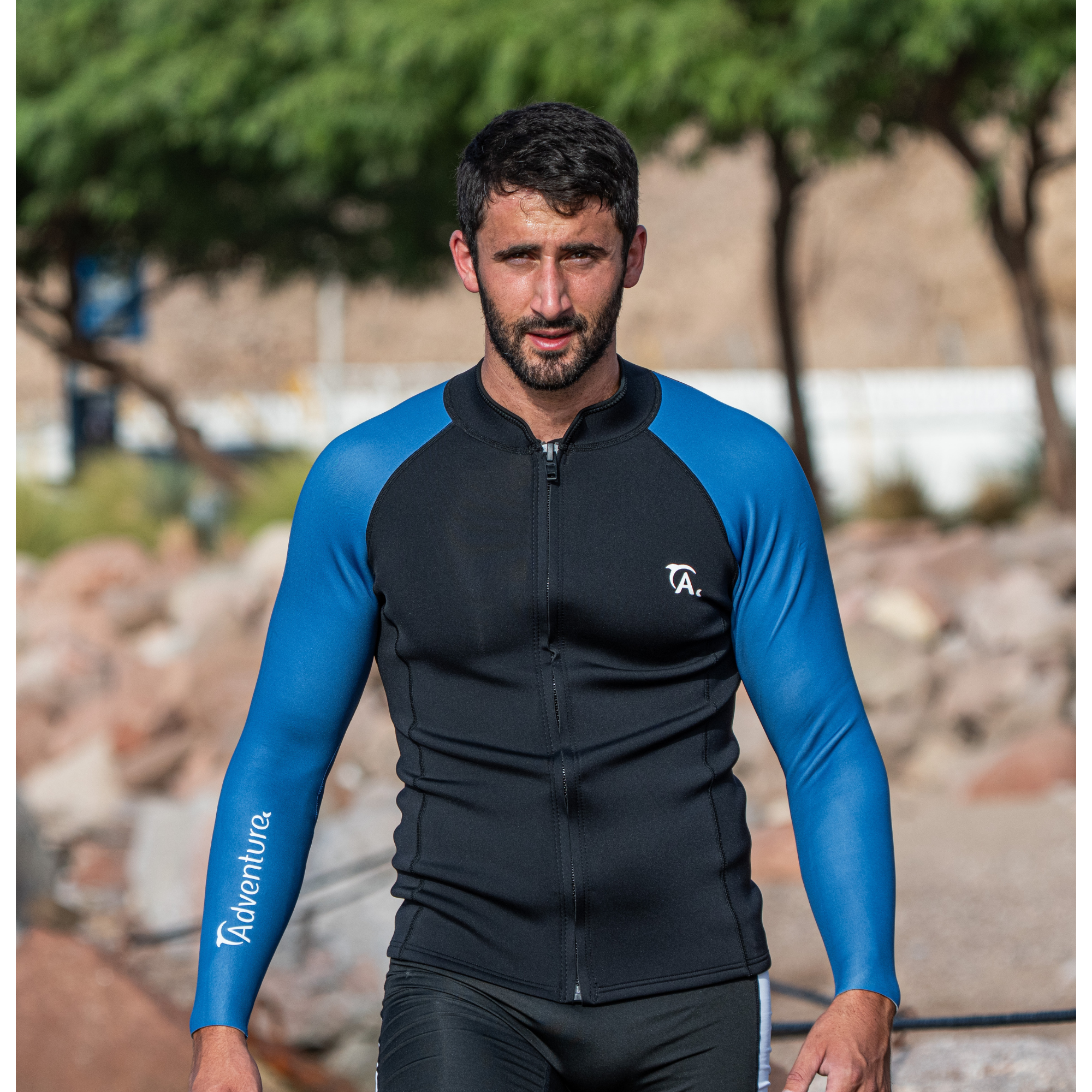 ADVENTURE 2mm Neo Jacket Black / Navy ג'קט נאופרן בעובי 2 מ"מ