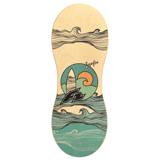 F2 Balance Board Peanut באלאנס בורד בגודל 86*32 ס"מ