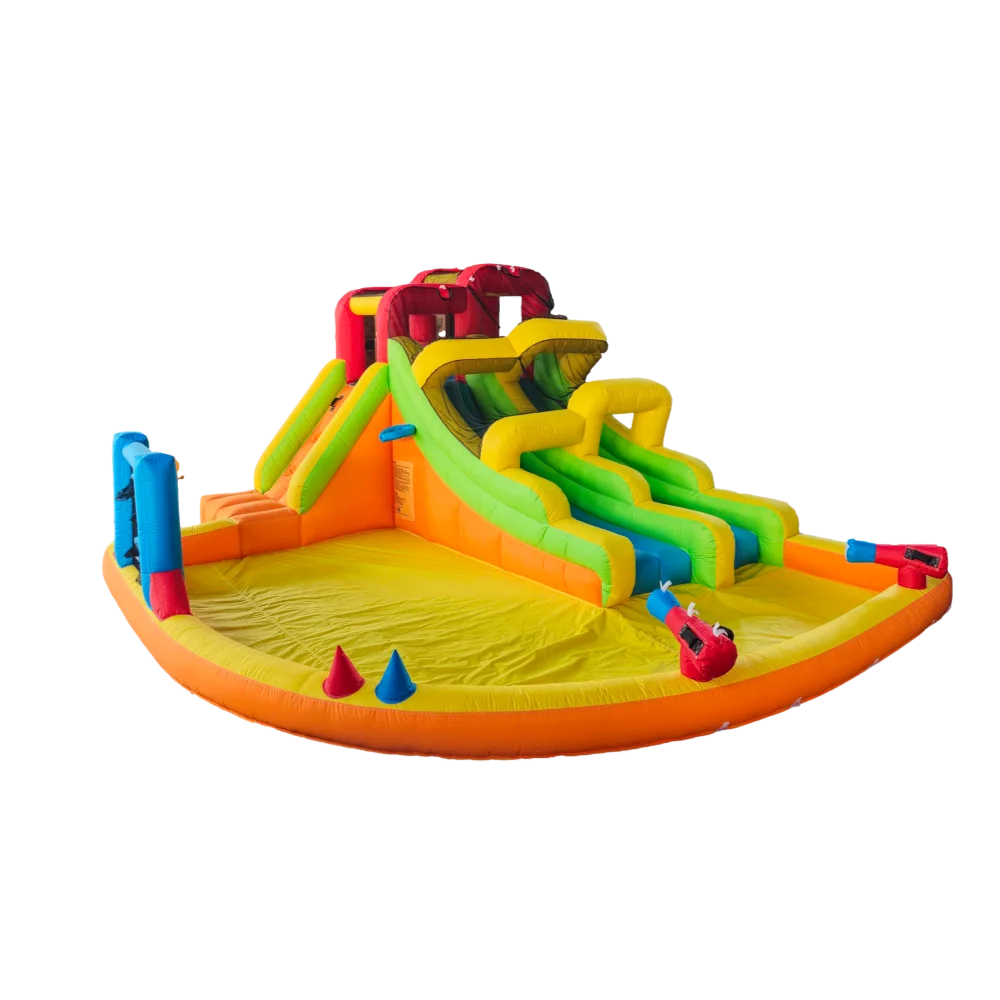 MIRAJUMP מתקן מתנפח לגינה עולם המגלשות MJ70 - דוגית