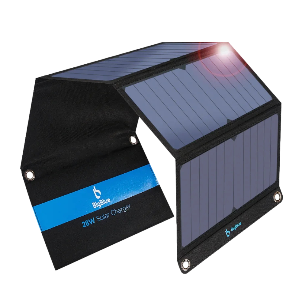 BIGBLUE 28W Mono solar panel B428 פאנל סולארי