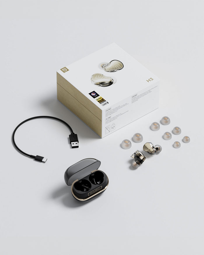 SOUNDPEATS H3 אוזניות In-Ear עם ביטול רעשים אקטיבי
