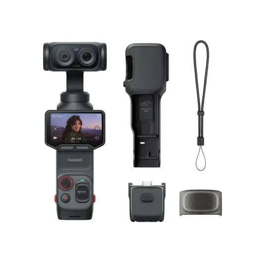 Insta360 Luna Ultra 8K מצלמת גימבל עדשה כפולה