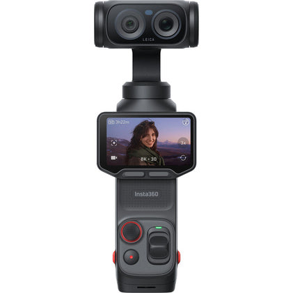 Insta360 Luna Ultra 8K מצלמת גימבל עדשה כפולה