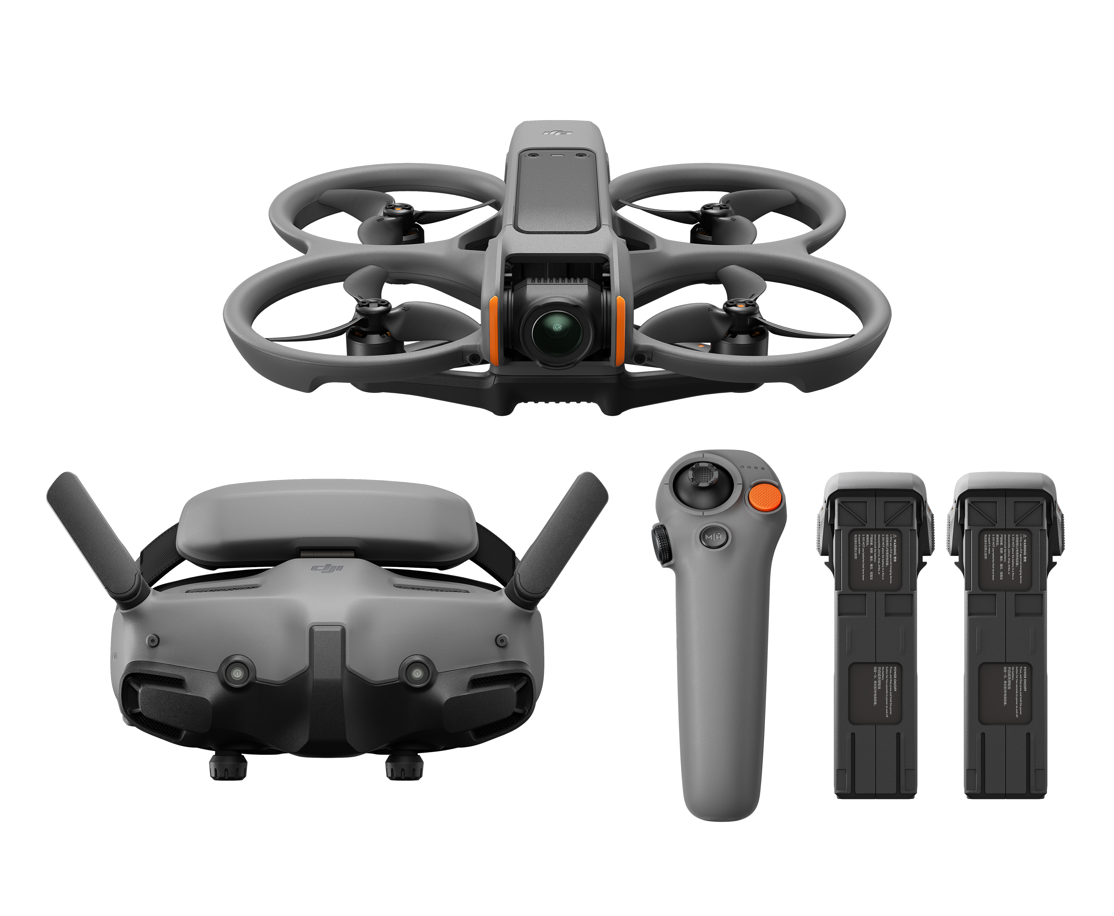 DJI Avata 2 Fly More Combo 3 Battery ערכת רחפן מקצועי