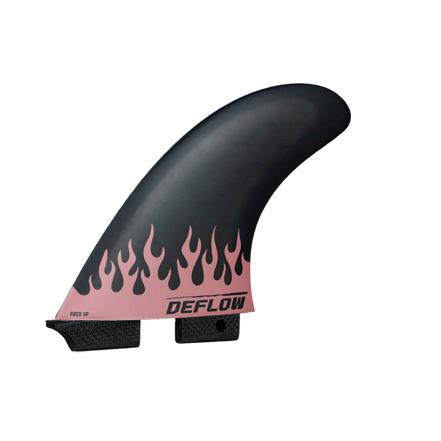 DEFLOW Grom Series Fired Up Fins סט חרבות לגלשן לילדים