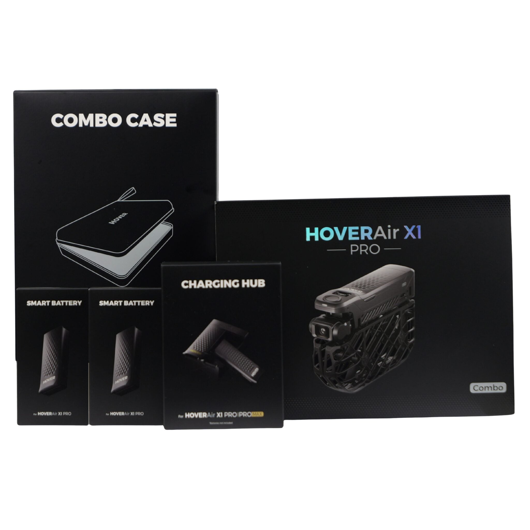 HOVERAir X1 Pro Combo ערכת רחפן חכם לצילום אישי + סוללה חכמה + תחנת טעינה ותיק אחסון