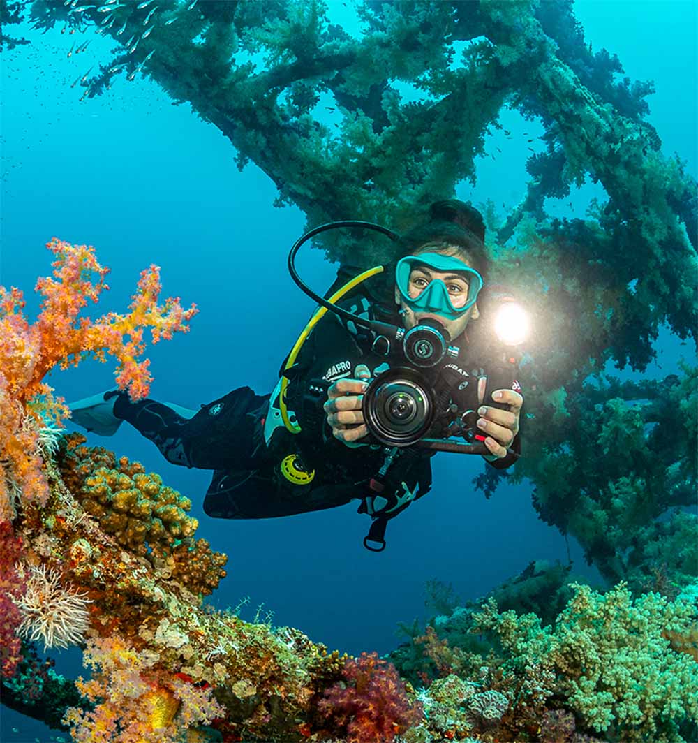 SEALIFE Micro 3.0 Reef Edition Camera Set, includes Wide Angle Lens סט מצלמה ועדשה רחבה