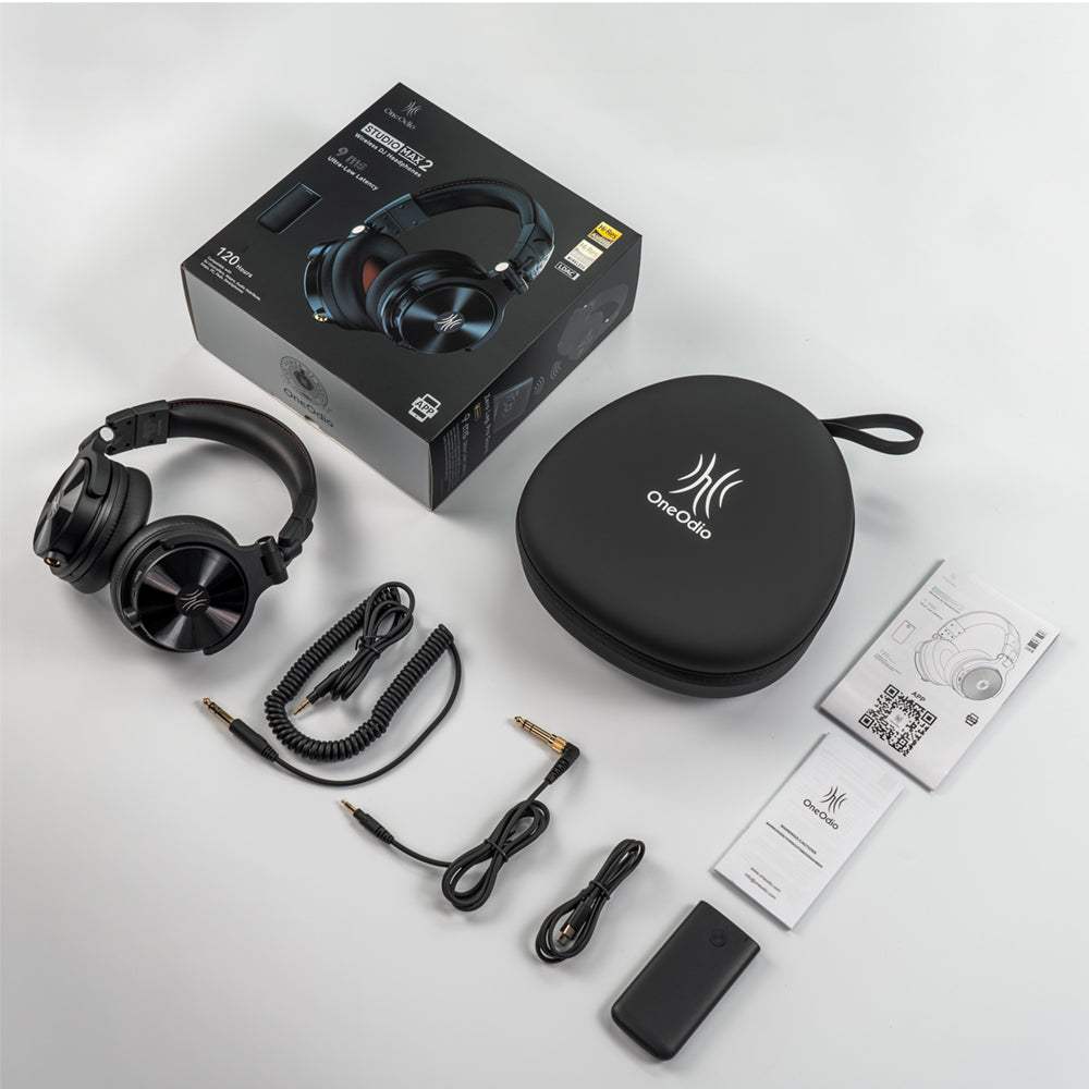 ONEODIO Studio Max 2 DJ Headphones Tuned by KSHMR אוזניות קשת מקצועיות