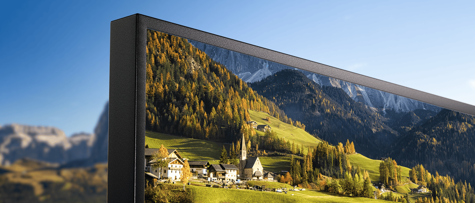 SYLVOX 85" Cinema Pro Helio QLED Outdoor TV טלויזיה Helio QLED בגודל 85 אינץ' לשימוש חיצוני בשמש מלאה - דוגית