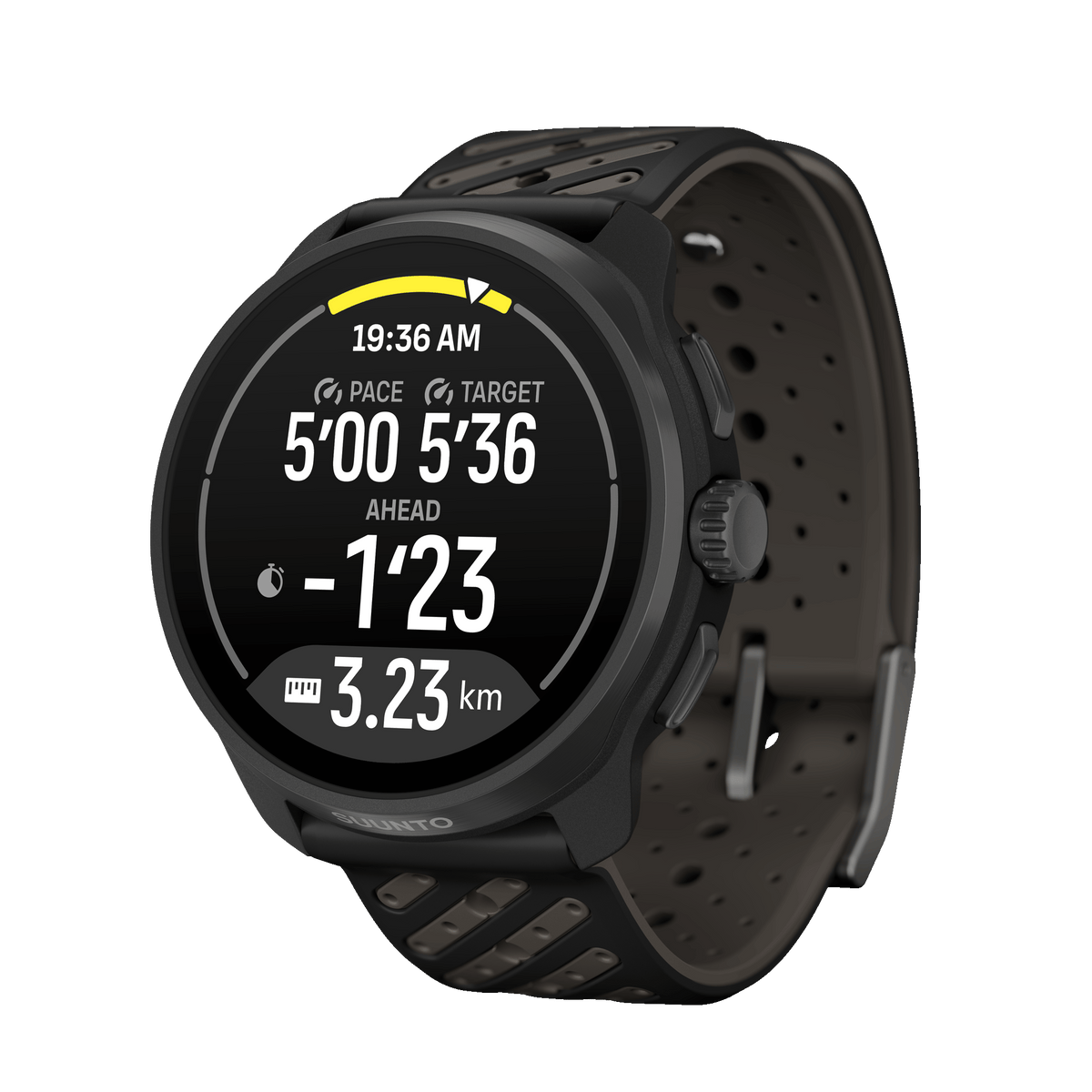 SUUNTO Race 3S Titanium Black שעון ספורט וכושר בצבע שחור