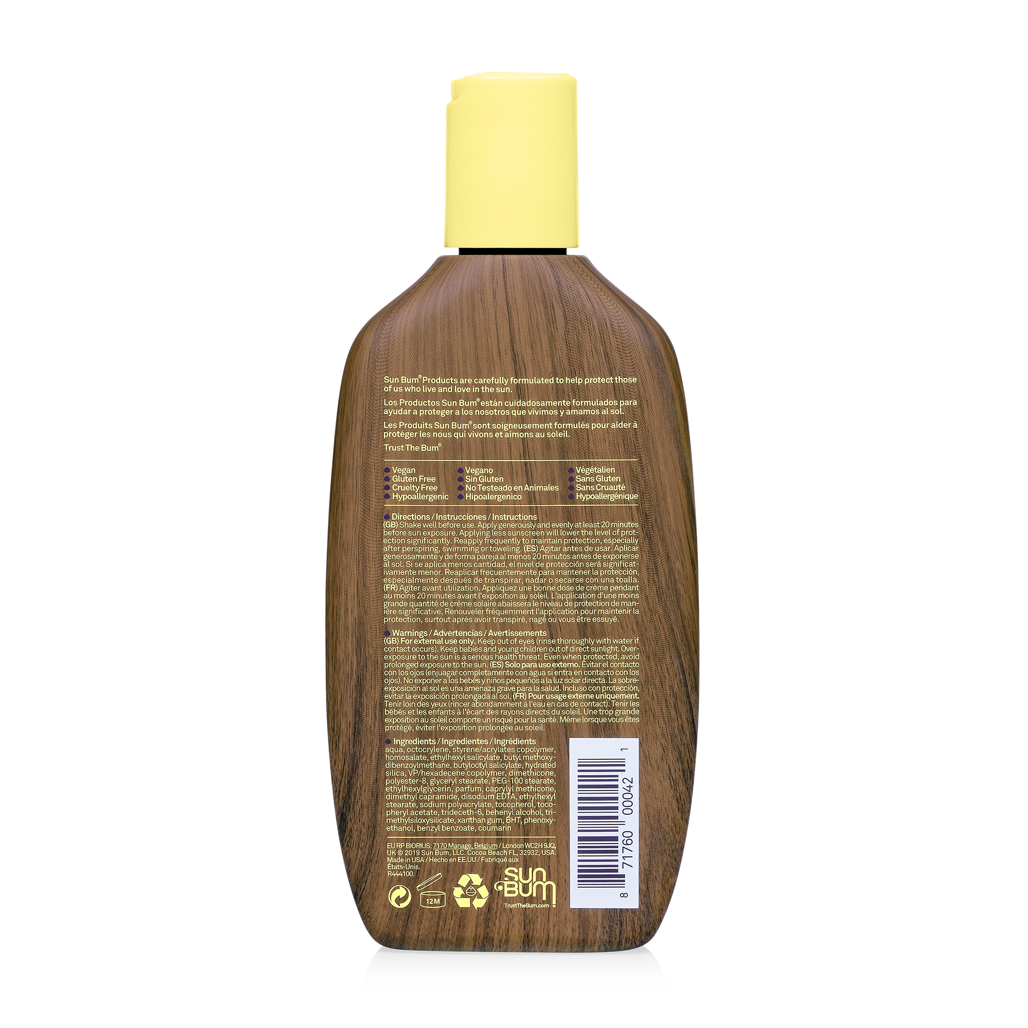 SUN BUN Original SPF 50/30 Sunscreen Lotion קרם הגנה