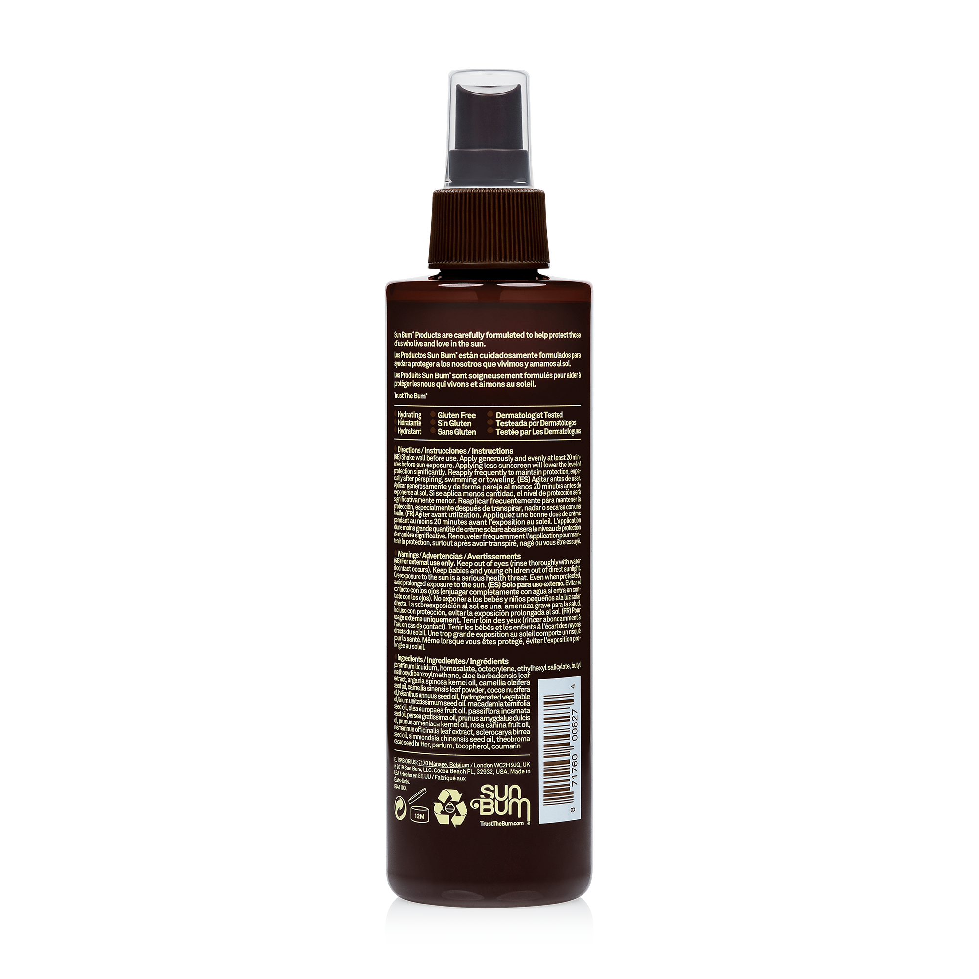 SUN BUM Original SPF 15 Browning Oil שמן שיזוף