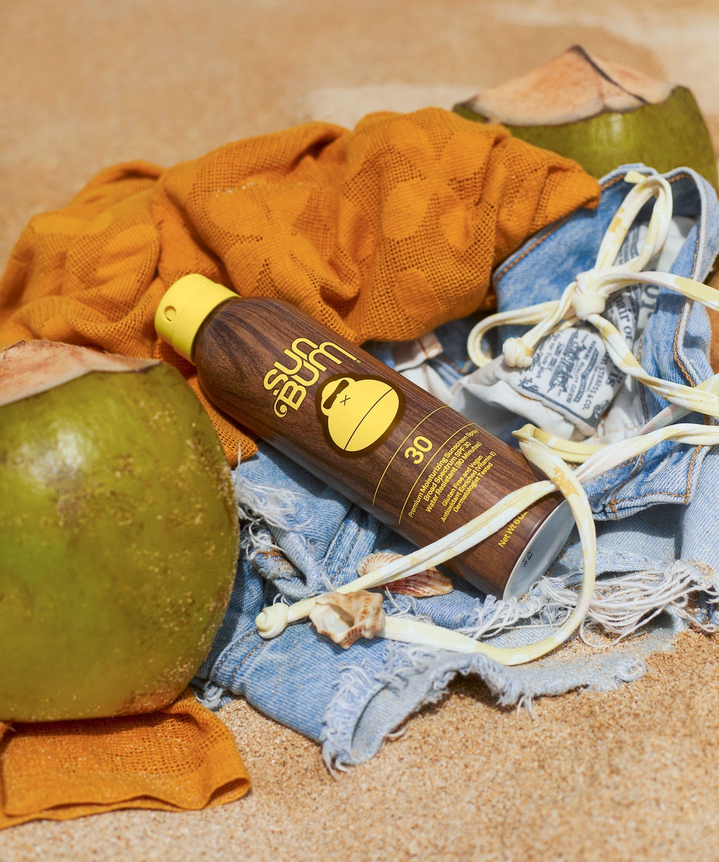 SUN BUN Original SPF 50/30 Sunscreen Spray קרם הגנה ספריי