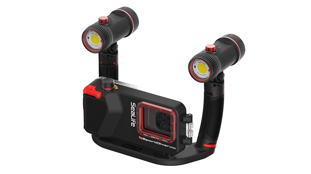 SEALIFE Flex-Connect Ultra Dual Tray SL9908 מגש כפול למצלמה - דוגית