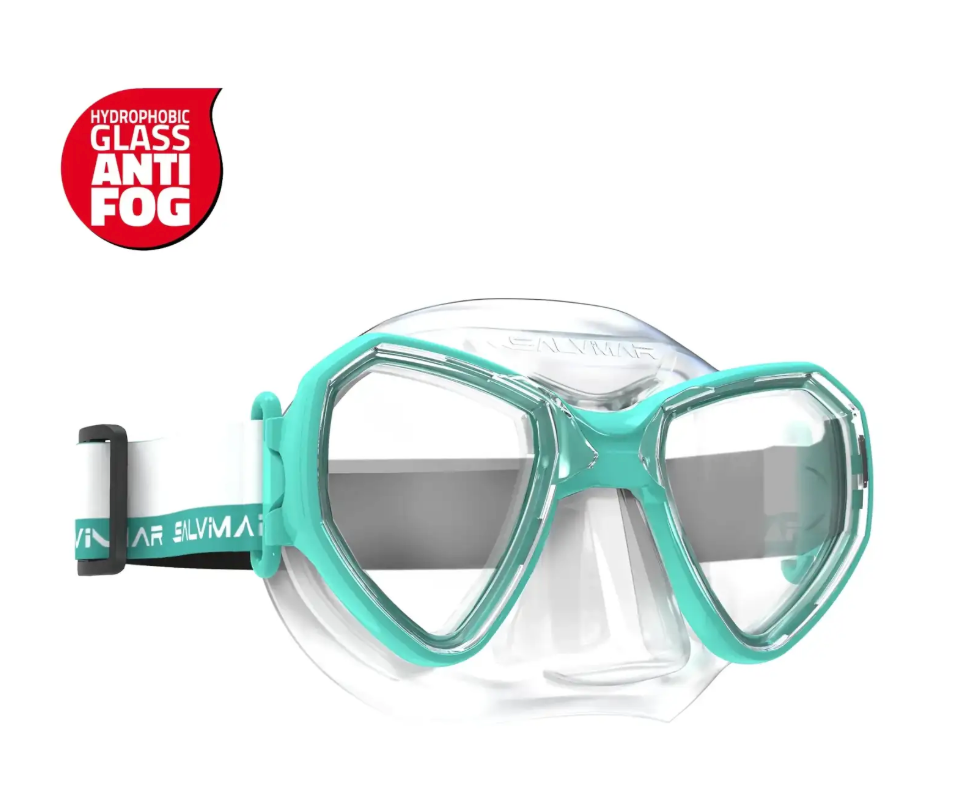 SALVIMAR Youth MORPHEUS MID Anti Fog מסיכת צלילה לנוער/בעלי פרופיל ראש קטן