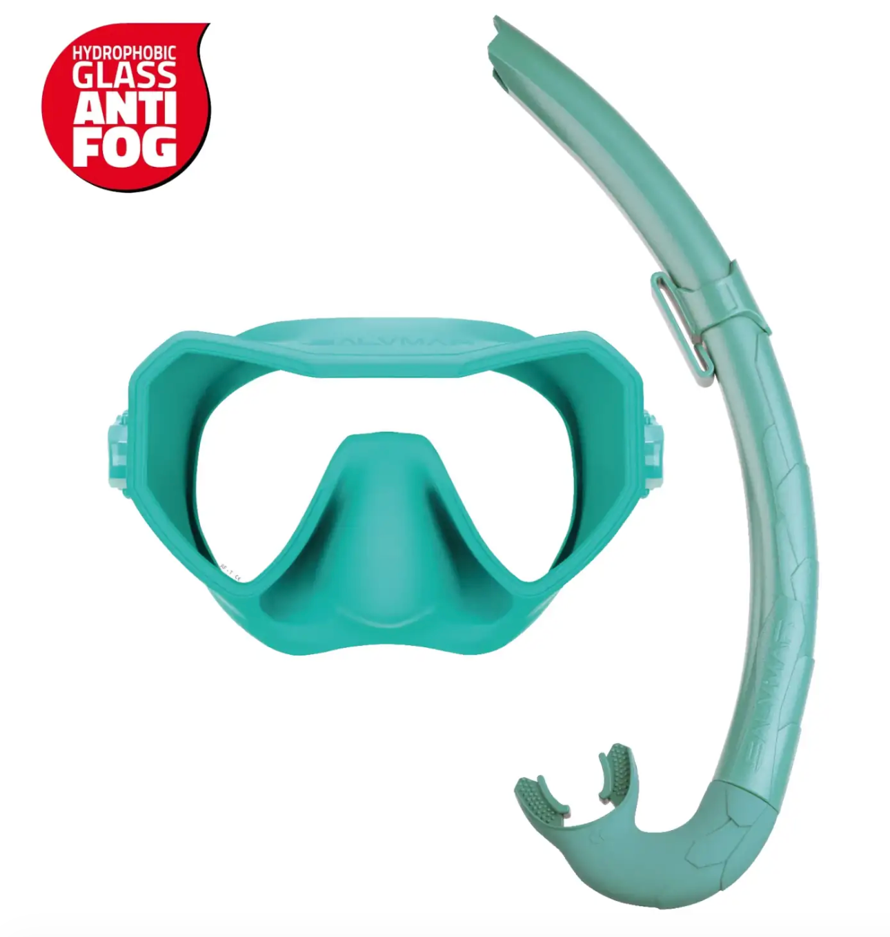Salvimar NEO Anti Fog + BITE AIR Snorkel Combo סט שנורקל ומסיכת צלילה עם הגנה מפני הצטברות אדים