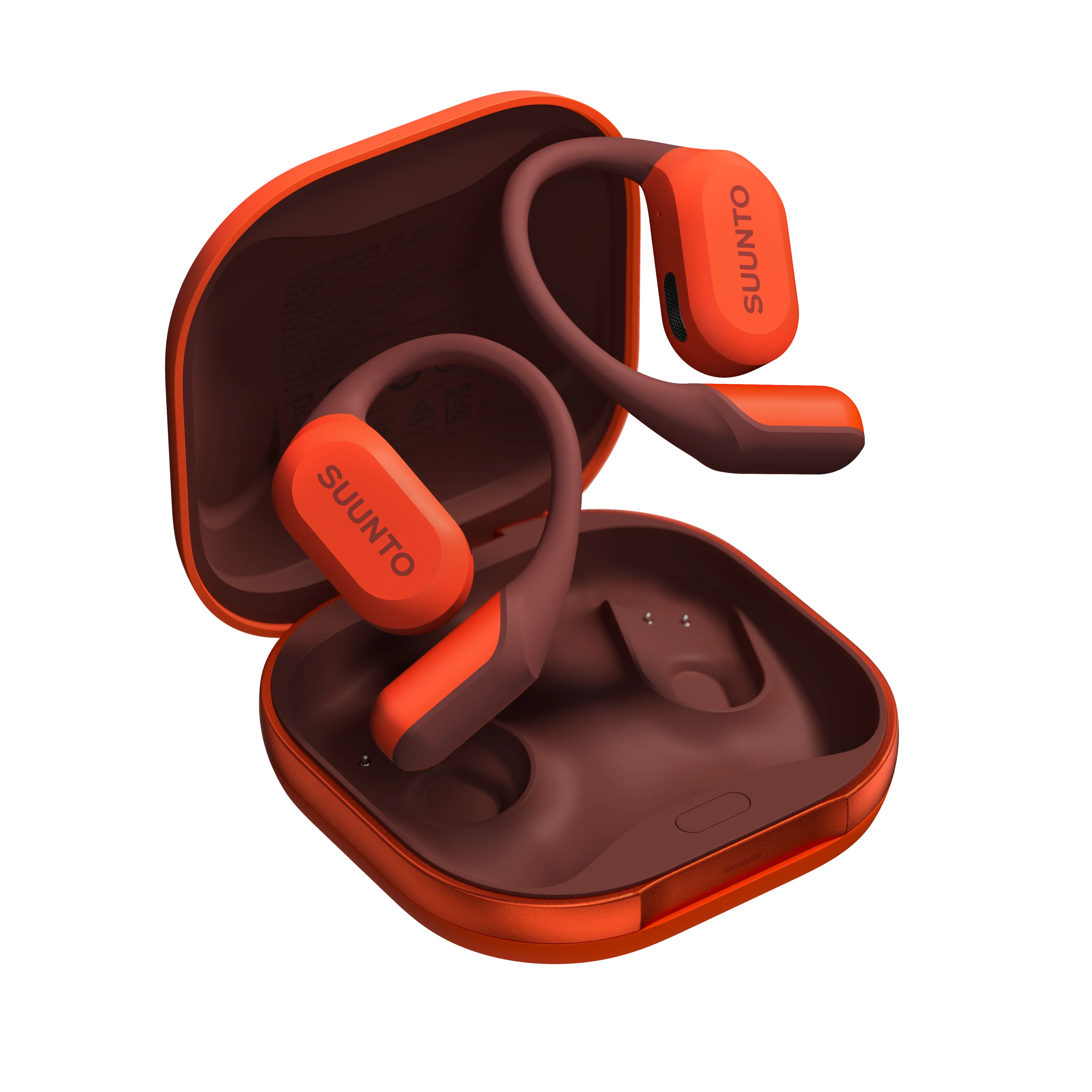 SUUNTO Spark Coral Orange אוזניות ספורט אוזן פתוחה בצבע כתום
