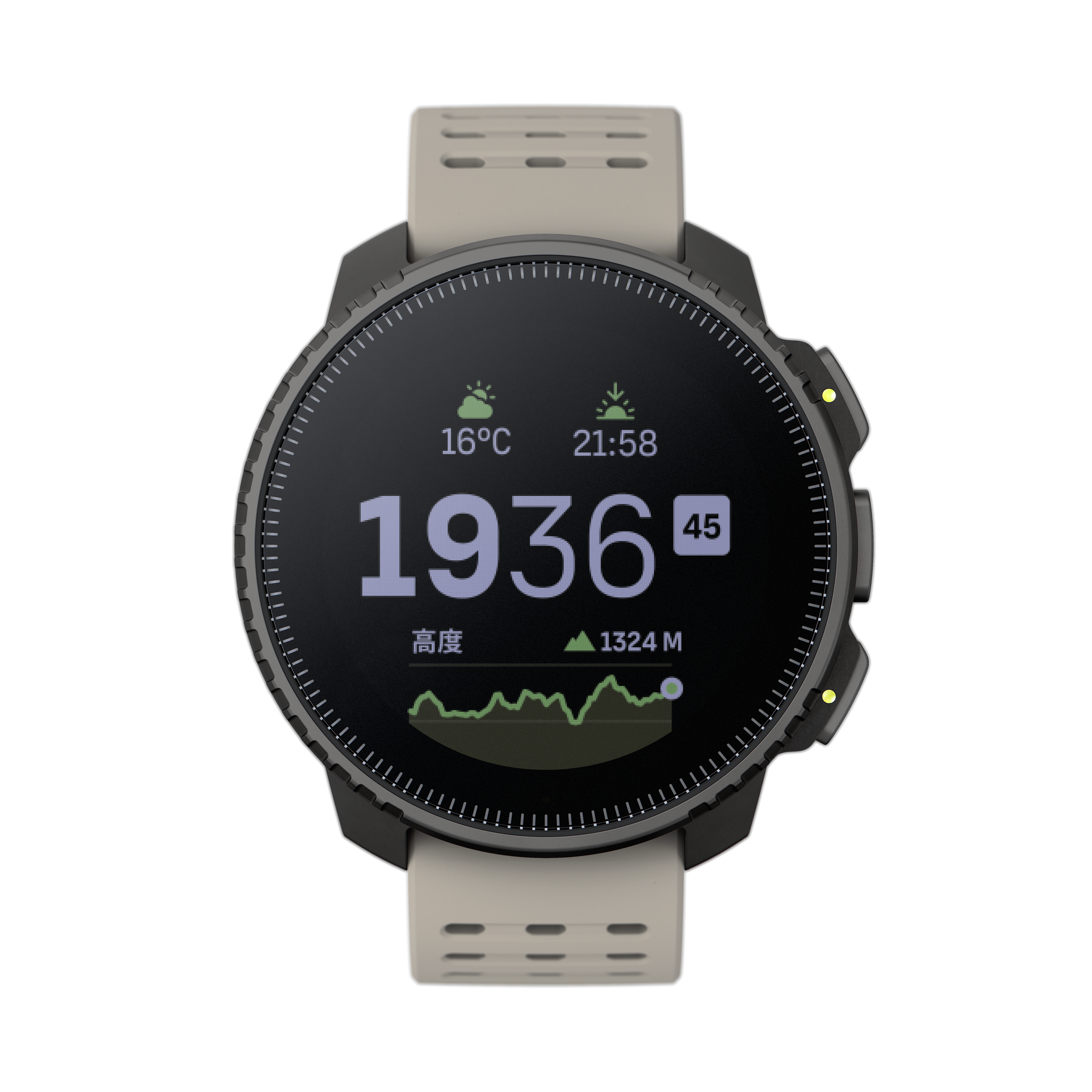 SUUNTO Vertical Black Sand שעון ספורט סונטו